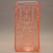 MINIOPAL CASE 81806 [iPhone5用 背面カバータイプ クリアオレンジ スケルトン]