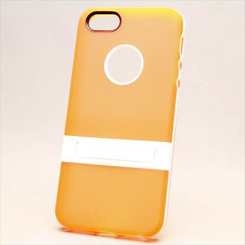 MINIOPAL CASE 85811 [iPhone5用 ２WAYシリーズ オレンジ スタンド付]