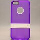 MINIOPAL CASE 85842 [iPhone5用 ２WAYシリーズ パープル スタンド付]