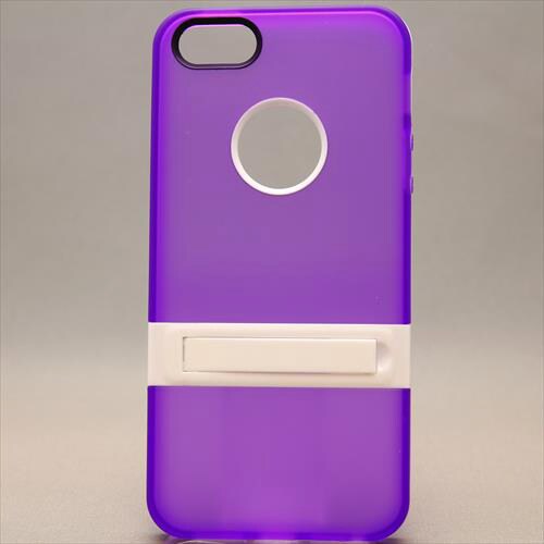 MINIOPAL CASE 85842 [iPhone5用 ２WAYシリーズ パープル スタンド付]