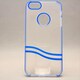 MINIOPAL CASE 80717 [iPhone5用 背面カバータイプ クリア×ブルー スケルトン]