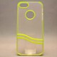 MINIOPAL CASE 80762 [iPhone5用 背面カバータイプ クリア×ライトグリーン スケルトン]