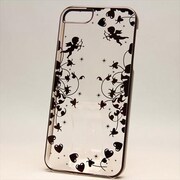 MINIOPAL CASE 16300 [iPhone5用 エンジェルシリーズ ブラック スケルトン]