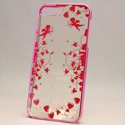 MINIOPAL CASE 16324 [iPhone5用 エンジェルシリーズ ピンク スケルトン]