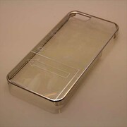 MINIOPAL CASE 16508 [iPhone5用 背面カバータイプ シルバー スケルトン]