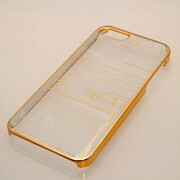 MINIOPAL CASE 16522 [iPhone5用 背面カバータイプ ゴールド スケルトン]
