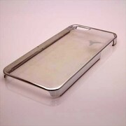 MINIOPAL CASE 16393 [iPhone5用 背面カバータイプ シルバー スケルトン]