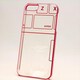 MINIOPAL CASE 16263 [iPhone5用 透明ケースシリーズ レッド スケルトン]