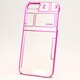 MINIOPAL CASE 16270 [iPhone5用 透明ケースシリーズ ピンク スケルトン]
