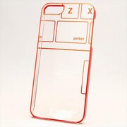 MINIOPAL CASE 16287 [iPhone5用 透明ケースシリーズ オレンジ スケルトン]