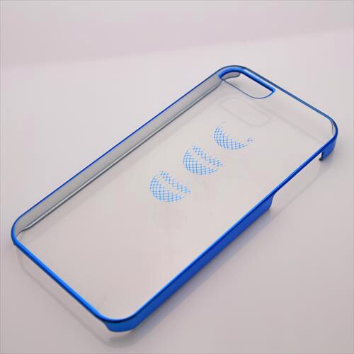 MINIOPAL CASE 16430 [iPhone5用 KISSシリーズ ブルー スケルトン]