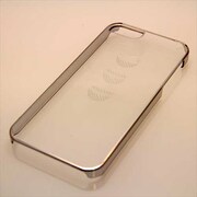 MINIOPAL CASE 16454 [iPhone5用 KISSシリーズ シルバー スケルトン]