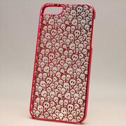MINIOPAL CASE 16379 [iPhone5用 メタルムンクシリーズ レッド スケルトン]