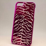 MINIOPAL CASE 83831 [iPhone5用 ゼブラ柄シリーズ パープル スケルトン]