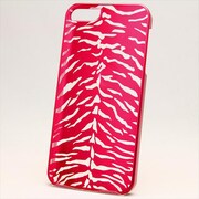 MINIOPAL CASE 83848 [iPhone5用 ゼブラ柄シリーズ レッド スケルトン]