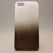 MINIOPAL CASE 19363 [iPhone5用 グラデーションシリーズ ブラック×ホワイト スケルトン]