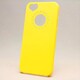 MINIOPAL CASE 89048 [iPhone5用 背面カバータイプ イエロー カメラ部分ハート片抜]