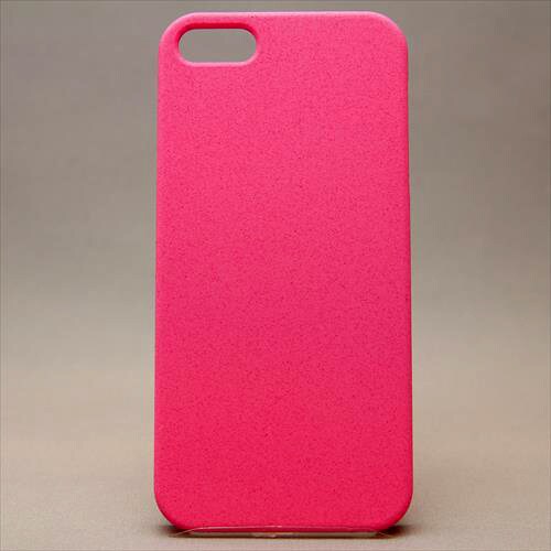 MINIOPAL CASE 19875 [iPhone5用 背面カバータイプ ピンク 砂シリーズ]