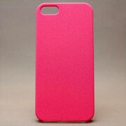 MINIOPAL CASE 19875 [iPhone5用 背面カバータイプ ピンク 砂シリーズ]