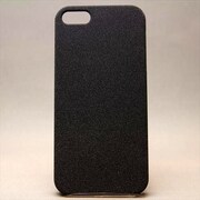 MINIOPAL CASE 19899 [iPhone5用 背面カバータイプ ブラック 砂シリーズ]