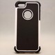 MINIOPAL CASE 85996 [iPhone5用 シリコン×プラスチックタイプ ブラック×ホワイト]