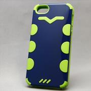 MINIOPAL CASE 89826 [iPhone5用 完全ガードシリーズ ブルー×グリーン 二重構造]
