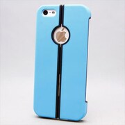 MINIOPAL CASE 81585 [iPhone5用 ２WAYシリーズ ブルー×ブラック スタンド可]