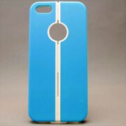 MINIOPAL CASE 81646 [iPhone5用 ２WAYシリーズ ライトブルー×ホワイト スタンド可]