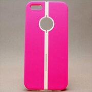 MINIOPAL CASE 81653 [iPhone5用 ２WAYシリーズ ピンク×ホワイト スタンド可]