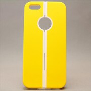 MINIOPAL CASE 81660 [iPhone5用 ２WAYシリーズ イエロー×ホワイト スタンド可]