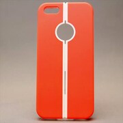 MINIOPAL CASE 81677 [iPhone5用 ２WAYシリーズ オレンジ×ホワイト スタンド可]