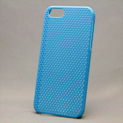 MINIOPAL CASE 90396 [iPhone5用 メッシュシリーズ ブルー メッシュ]