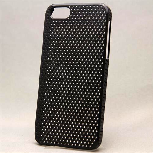 MINIOPAL CASE 90303 [iPhone5用 メッシュシリーズ ブラック]