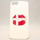 MINIOPAL CASE 19660 [iPhone5用 国旗×リップシリーズ ホワイト]