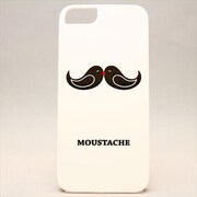 MINIOPAL CASE 19752 [iPhone5用 ちょび髭シリーズ ホワイト]
