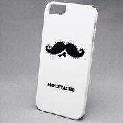 MINIOPAL CASE 91829 [iPhone5用 ちょび髭シリーズ ホワイト]