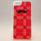 MINIOPAL CASE 81943 [iPhone5用 ちょび髭ストライプシリーズ レッド×ホワイト チェック]