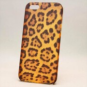 MINIOPAL CASE 90945 [iPhone5用 アニマルプリントシリーズ ベージュ×ブラック　ヒョウ柄]