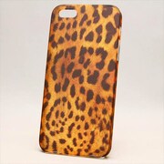 MINIOPAL CASE 90952 [iPhone5用 アニマルプリントシリーズ ベージュ×ブラック　ヒョウ柄]