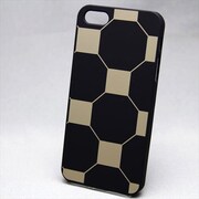 MINIOPAL CASE 90051 [iPhone5用 背面カバータイプ ブラック プリント柄]