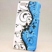 MINIOPAL CASE 82520 [iPhone5用 背面カバータイプ ホワイト プリント柄ストーン入り]