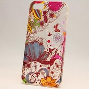 MINIOPAL CASE 85170 [iPhone5用 フラワープリントシリーズ クリア スケルトン]