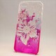 MINIOPAL CASE 85125 [iPhone5用 フラワープリントシリーズ クリア スケルトン]