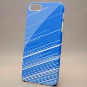 MINIOPAL CASE 82377 [iPhone5用 背面カバータイプ ブルー 海柄]