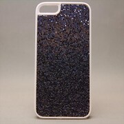 MINIOPAL CASE 19622 [iPhone5用 ラメシリーズ ブラック×ホワイト]