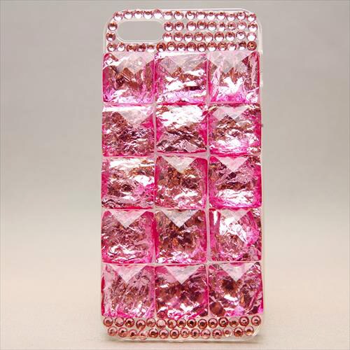 MINIOPAL CASE 81844 [iPhone5用 ダイヤモンドストーンシリーズ ピンクゴールド]