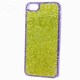 MINIOPAL CASE 80106 [iPhone5用 スワロフスキー使用・ビーズシリーズ グリーン]