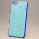 MINIOPAL CASE 16089 [iPhone5用 ポイントストーンシリーズ ブルー×ブルー ストーン十字柄]