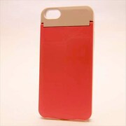 MINIOPAL CASE 80663 [iPhone5用 ２WAYシリーズ ベビーピンク×ホワイト ミラー付]