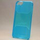 MINIOPAL CASE 85514 [iPhone5用 オシャレクリアケース クリア×ブルー スケルトン]